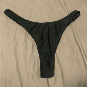 High cut thong bikini